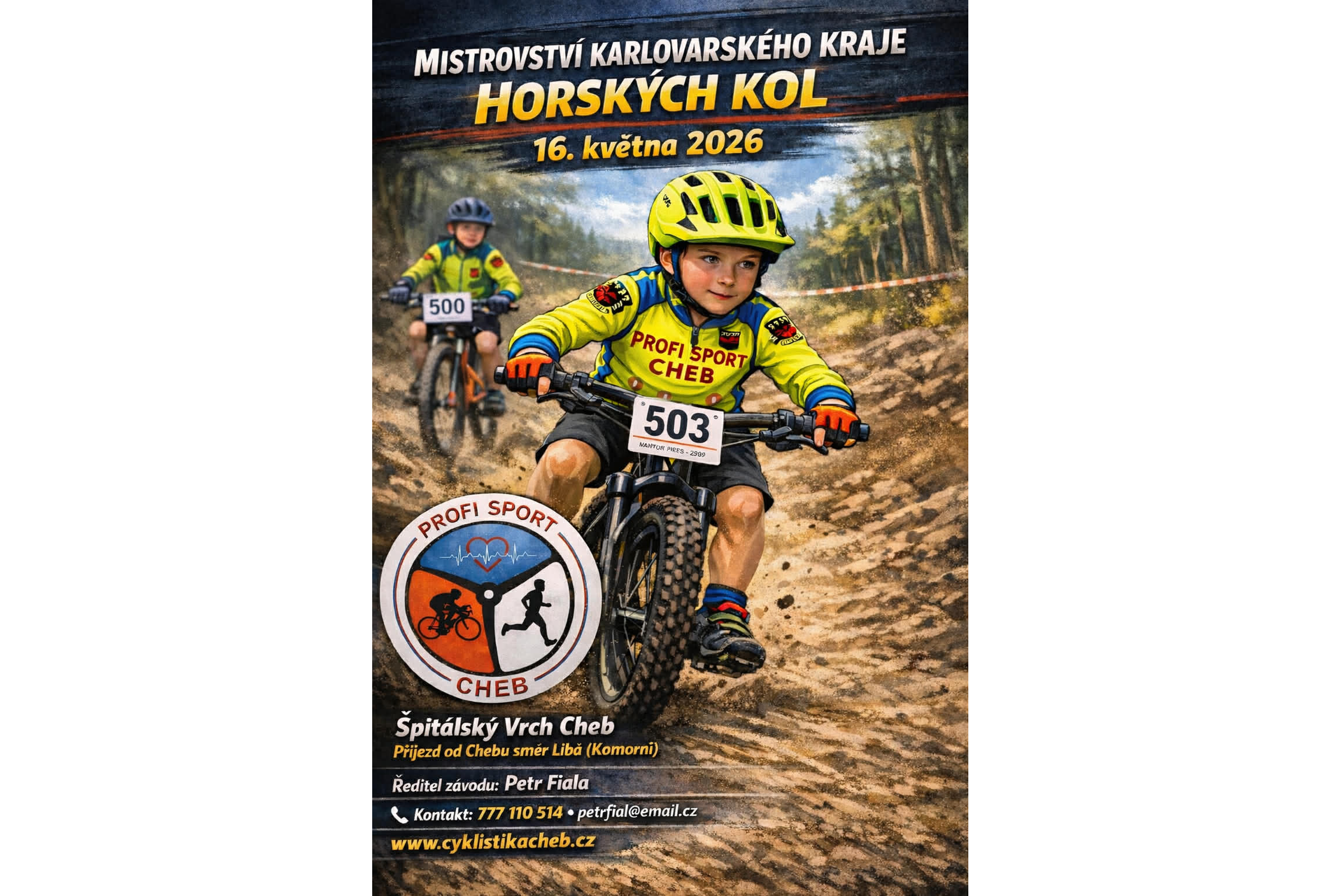 POZVÁNKA POŘADATELE XC CHEB - Mistrovství Karlovarského kraje MTB XCO